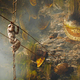 Illustration for article titled Stunning photos show the ancient tradition of honey hunting in Nepal